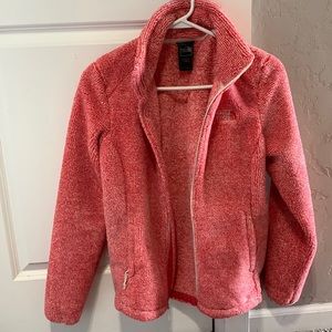 Pink North Face Jacket